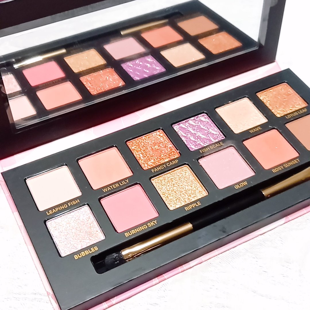 エクスプローラ12色 動物アイシャドウパレット 鯉/PERFECT DIARY/アイシャドウパレットを使ったクチコミ（3枚目）