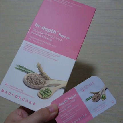 インデップス™リジュブバイオセルロースマスク/MADFORCOS/シートマスク・パックを使ったクチコミ(1枚目)