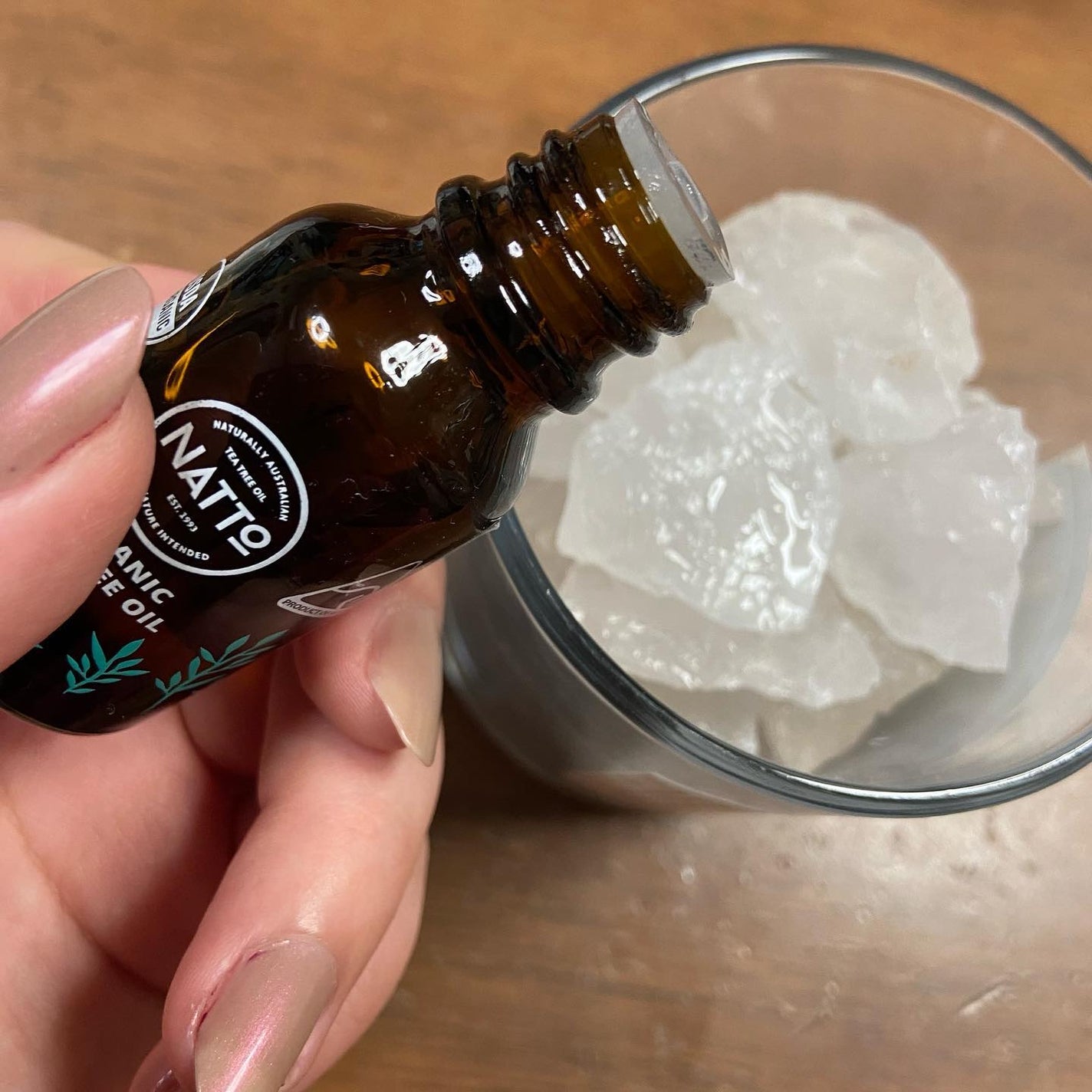 オーガニックティーツリーオイル/Natto/香水(その他)を使ったクチコミ(5枚目)