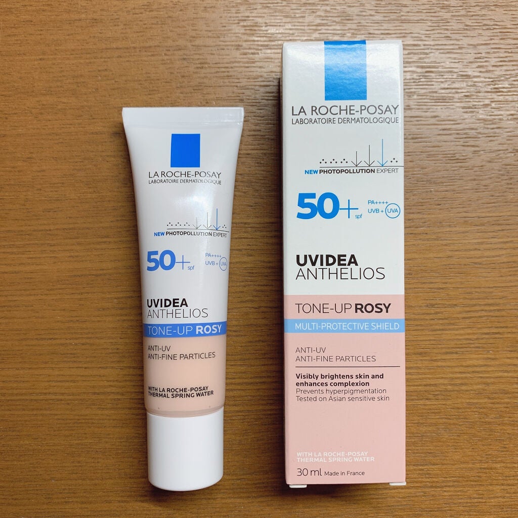 UVイデア XL プロテクショントーンアップ ローズ/ラ ロッシュ ポゼ/日焼け止めクリームを使ったクチコミ(1枚目)