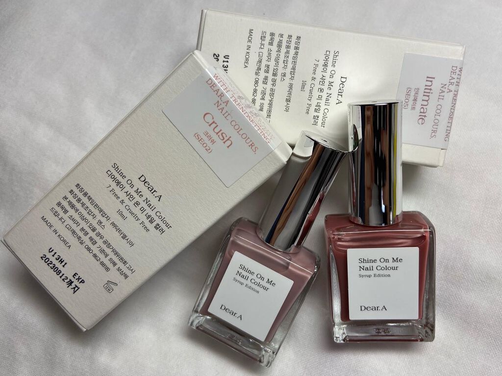 シャインオンミーネイルカラー/Dear.A/マニキュアを使ったクチコミ(2枚目)