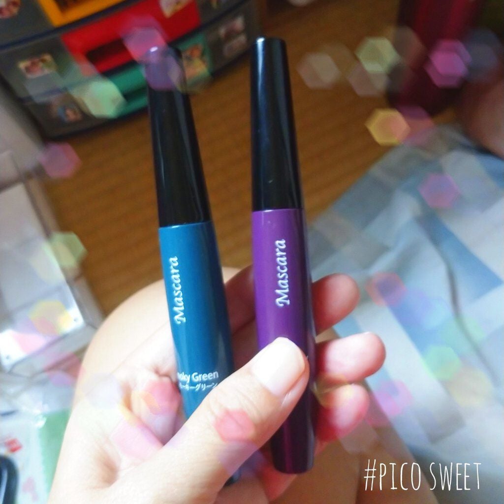 カラーマスカラD/DAISO/マスカラを使ったクチコミ(1枚目)