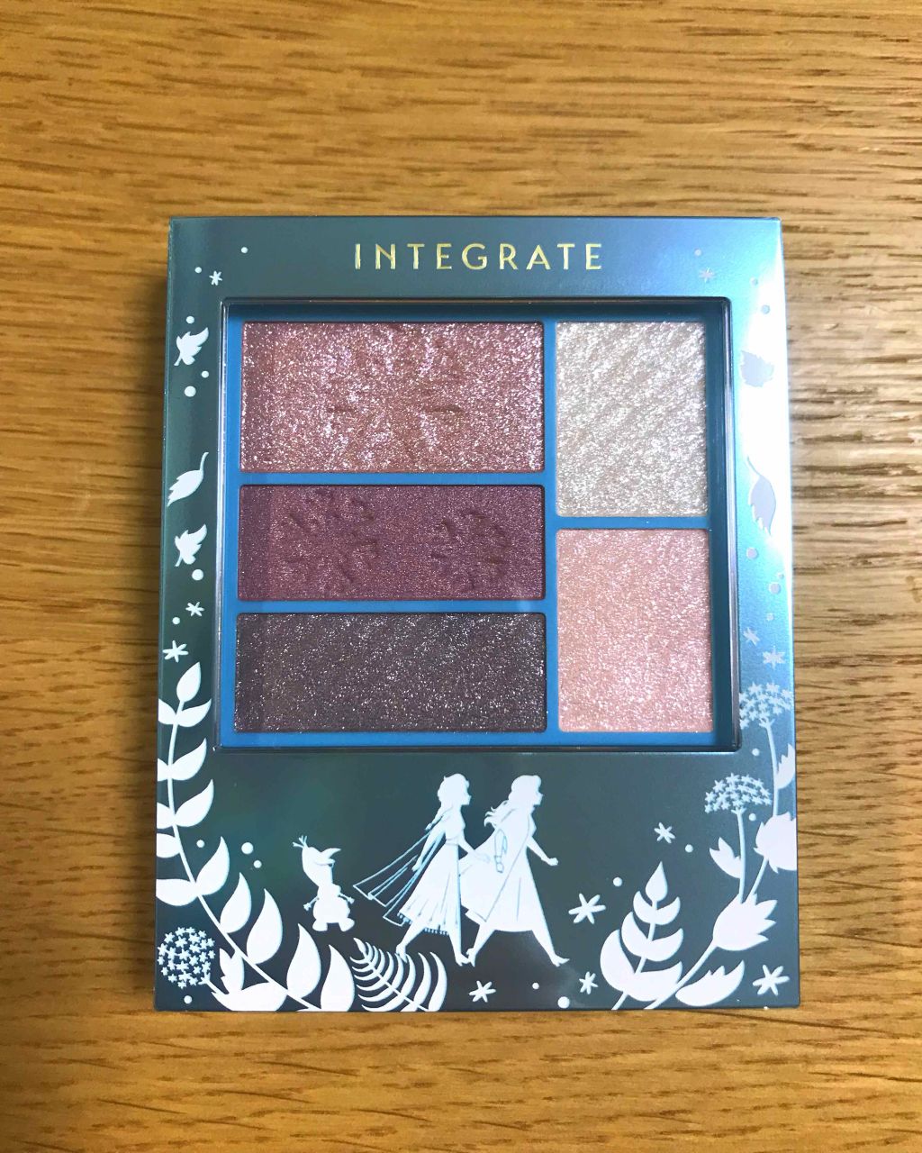 トリプルレシピアイズ/インテグレート/アイシャドウパレットを使ったクチコミ(1枚目)
