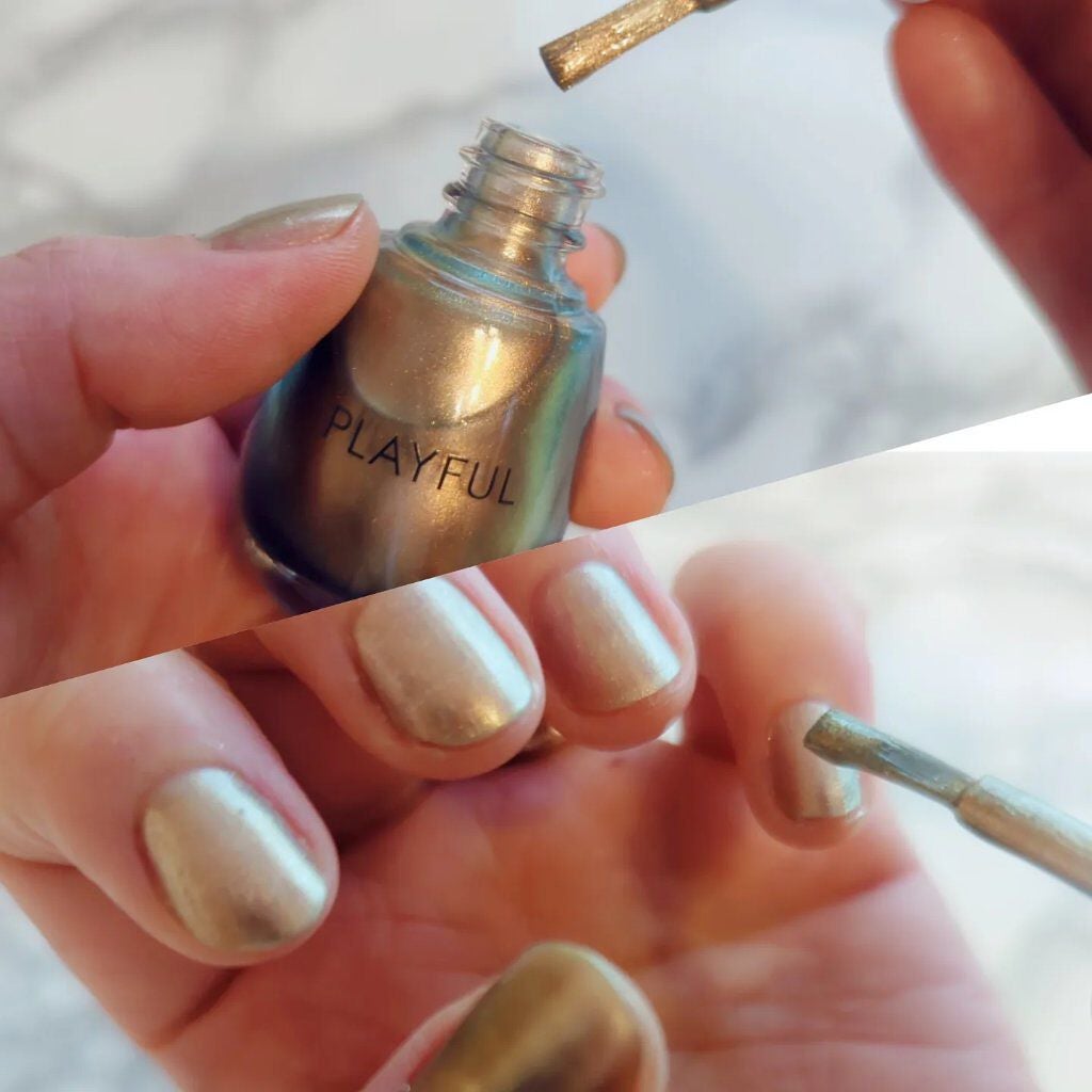 プレイフル アップデートネイル/PLAYFUL/オールインワンネイルを使ったクチコミ(2枚目)