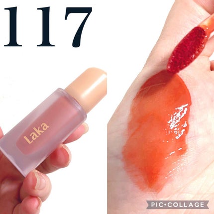 フルーティーグラムティント/Laka/リップティントを使ったクチコミ(3枚目)