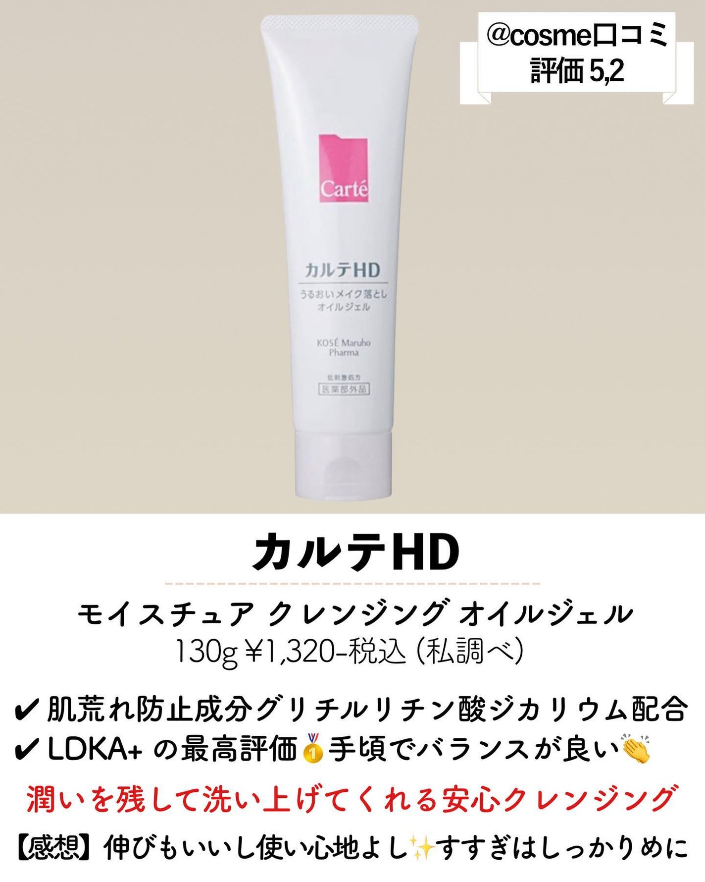 プレミアム ホットジェルクレンジング/ラチェスカ/クレンジングジェルを使ったクチコミ(3枚目)