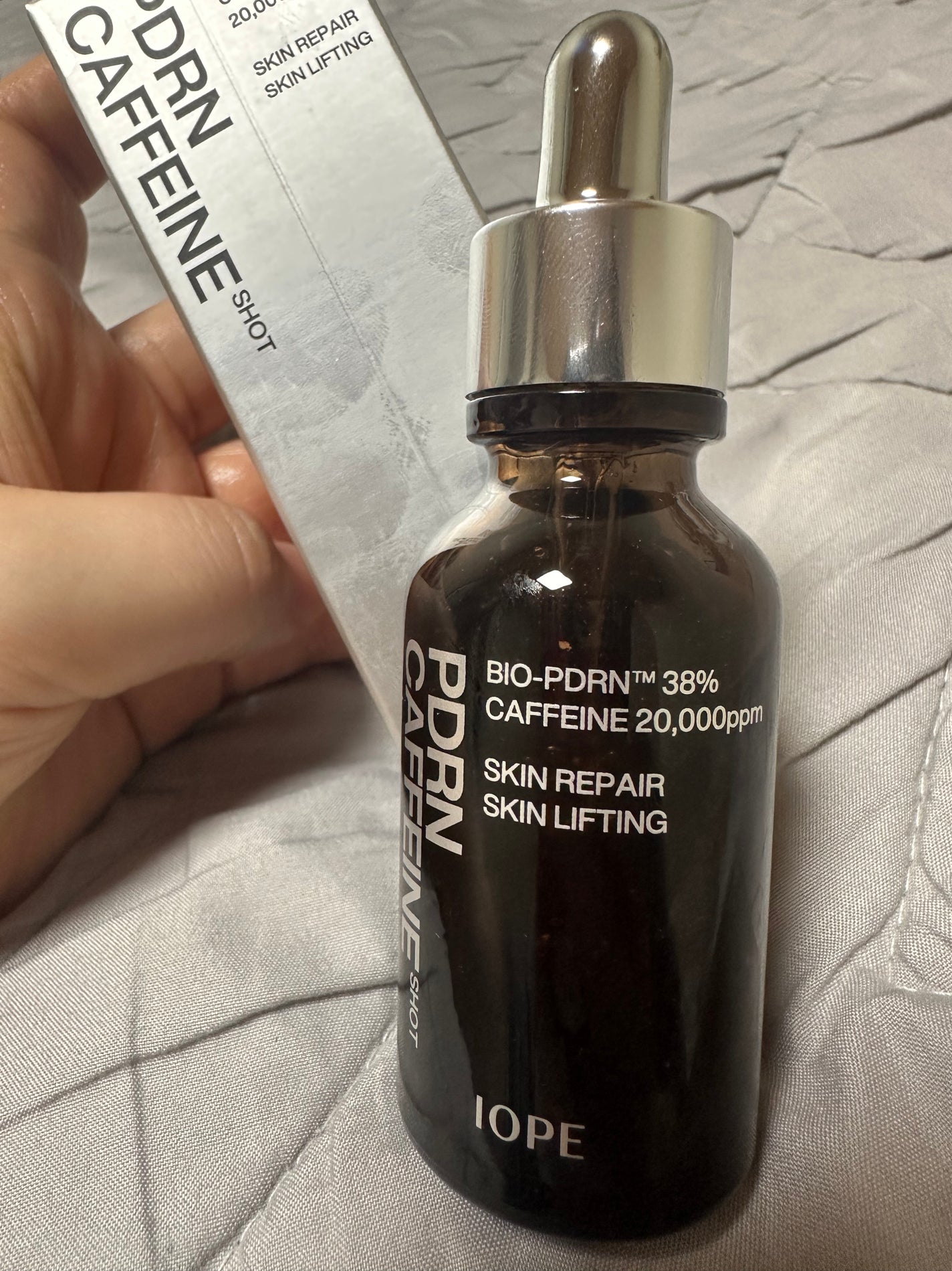 PDRNカフェインショット/IOPE/美容液を使ったクチコミ(2枚目)