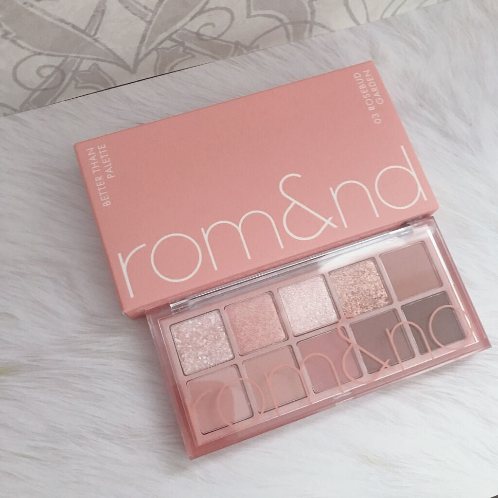 ベターザンパレット/rom&nd/アイシャドウパレットを使ったクチコミ(2枚目)