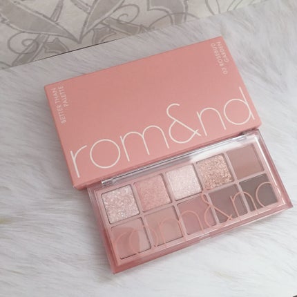 ベターザンパレット/rom&nd/アイシャドウパレットを使ったクチコミ(2枚目)