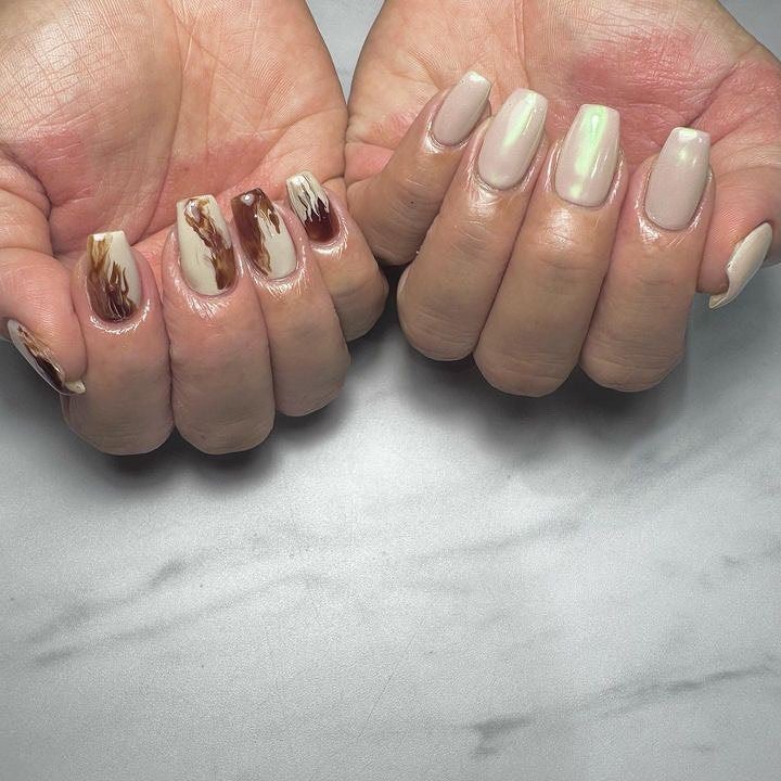 kanna on LIPS 「・・・𝐂𝐚𝐟𝐞𝐚𝐮𝐥𝐚𝐢𝐭𝐧𝐚𝐢𝐥☕️🥛🤎🍯ミルク多めオーダー..」(2枚目)