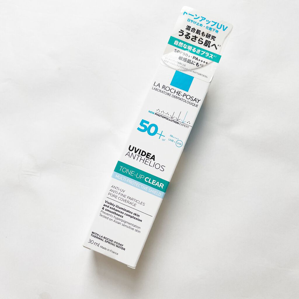 UVイデア XL プロテクショントーンアップ クリア/ラ ロッシュ ポゼ/化粧下地を使ったクチコミ（2枚目）