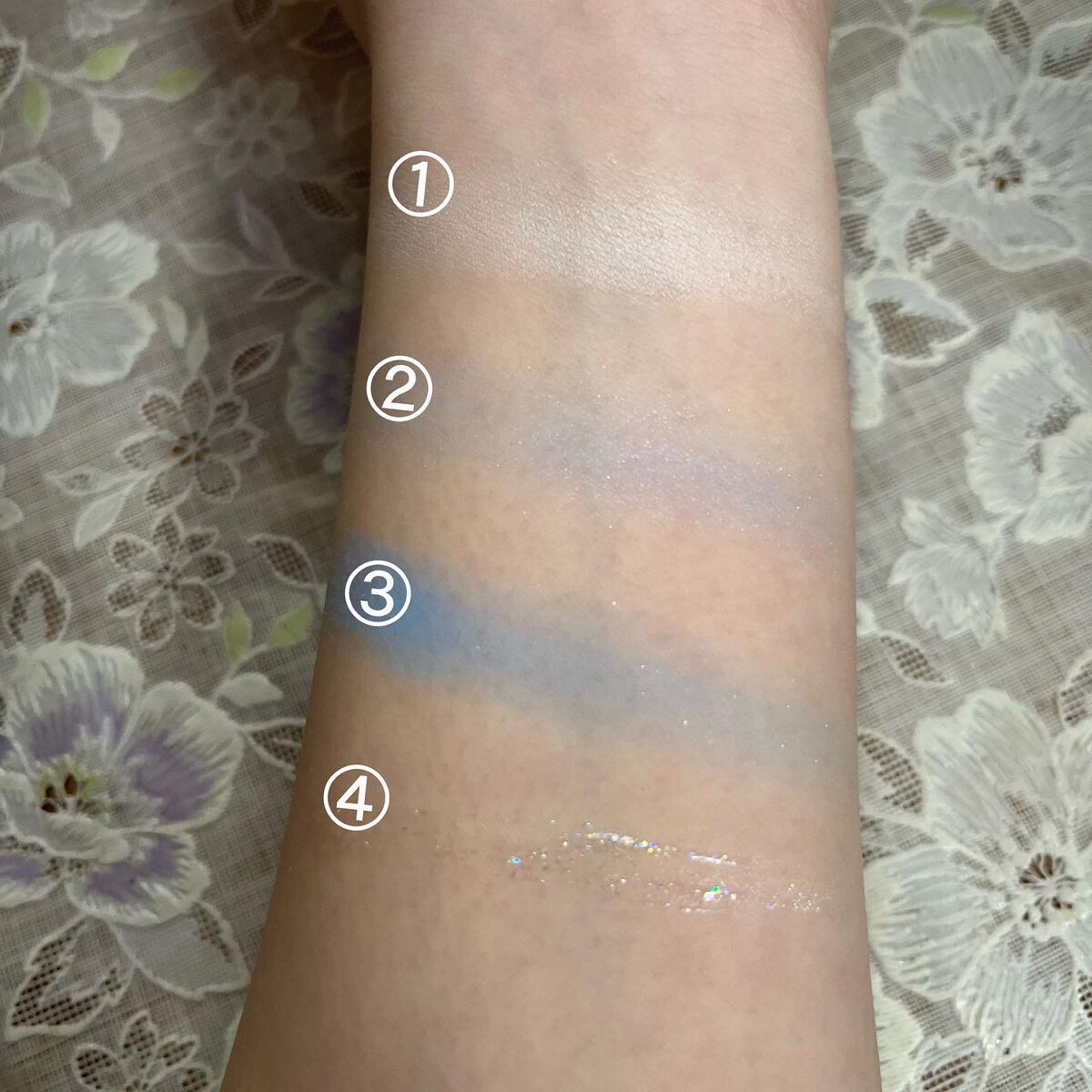 ジューシーピュアアイズ/キャンメイク/アイシャドウパレットを使ったクチコミ(4枚目)