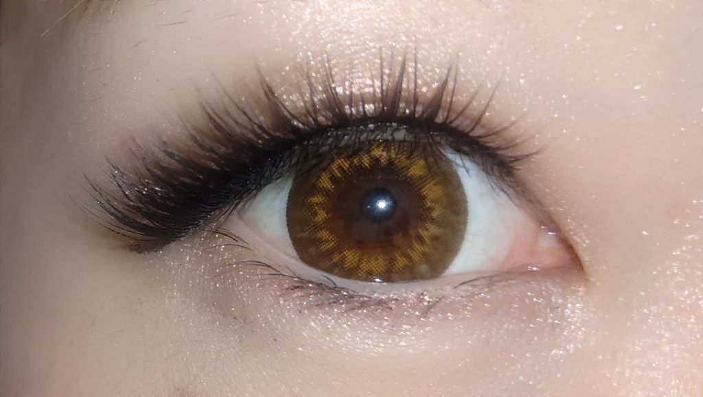 ピエナージュ No.6 Fancy/PienAge/カラーコンタクトレンズを使ったクチコミ（3枚目）