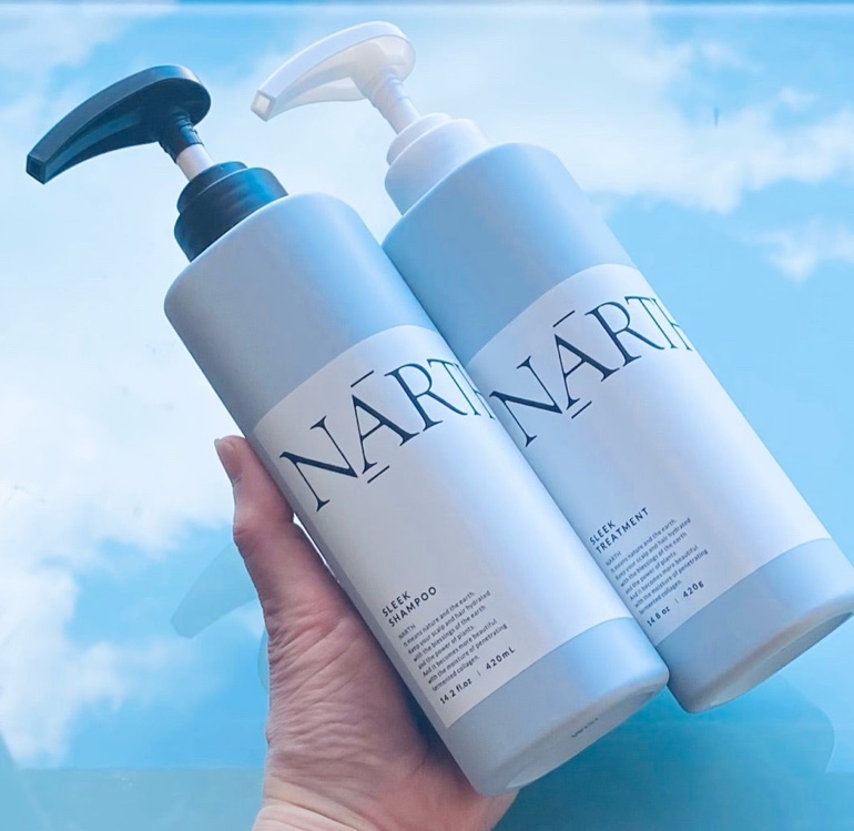 スリーク&リラックスシャンプー／トリートメント/NARTH/市販シャンプーを使ったクチコミ（1枚目）