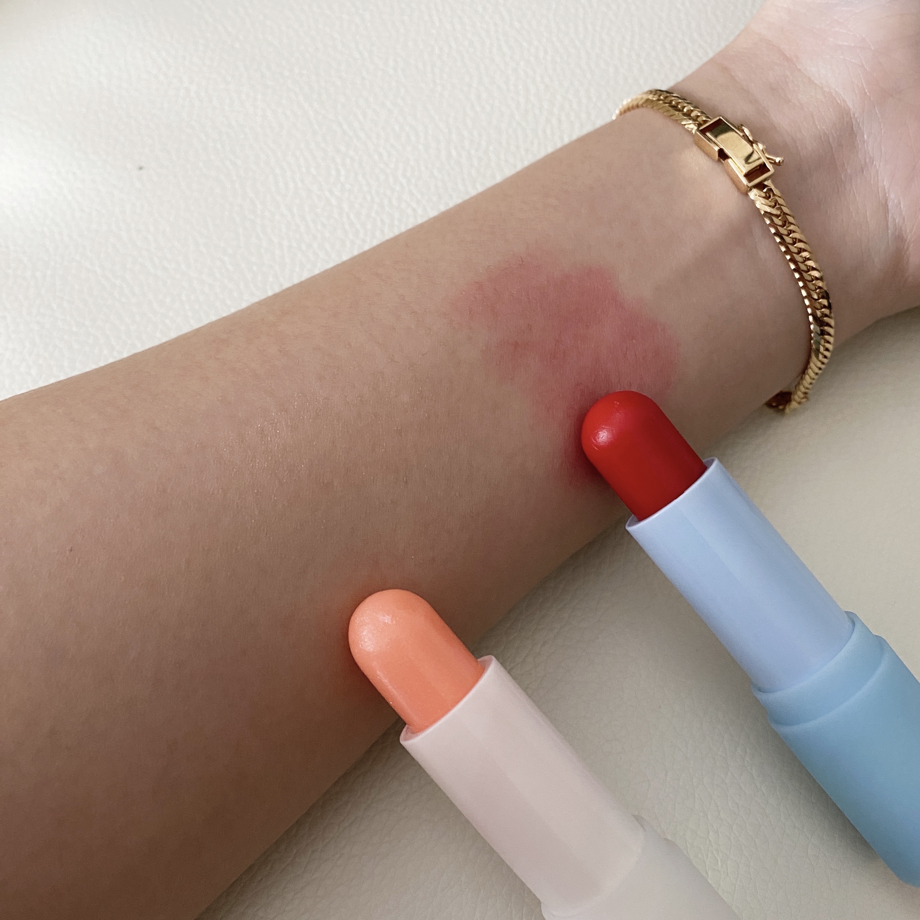 グラスティンティッドリップバーム/TOCOBO/リップバームを使ったクチコミ（3枚目）