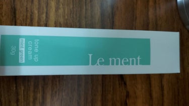 トーンアップクリーム/Le ment/化粧下地を使ったクチコミ（1枚目）