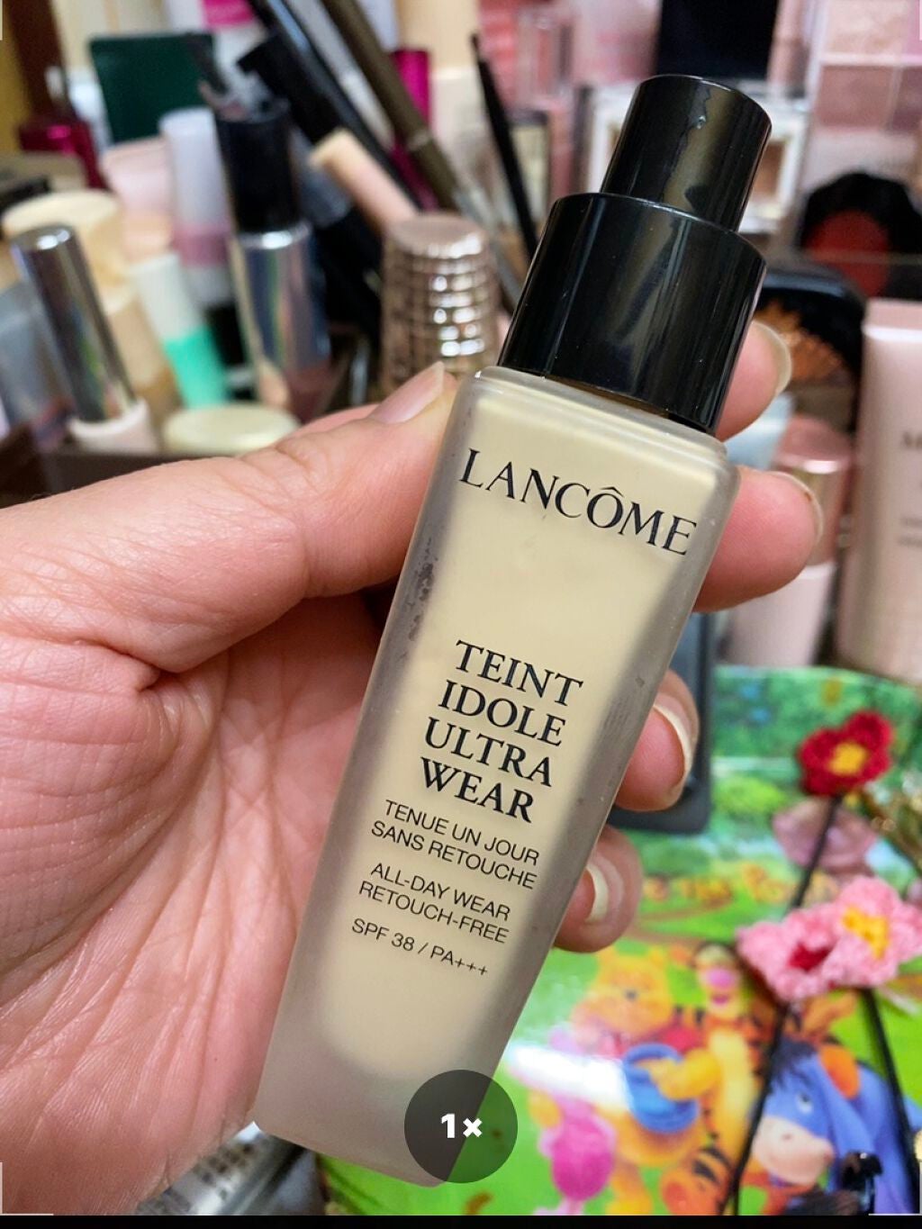 タンイドル ウルトラ ウェア リキッド/LANCOME/リキッドファンデーションを使ったクチコミ(1枚目)