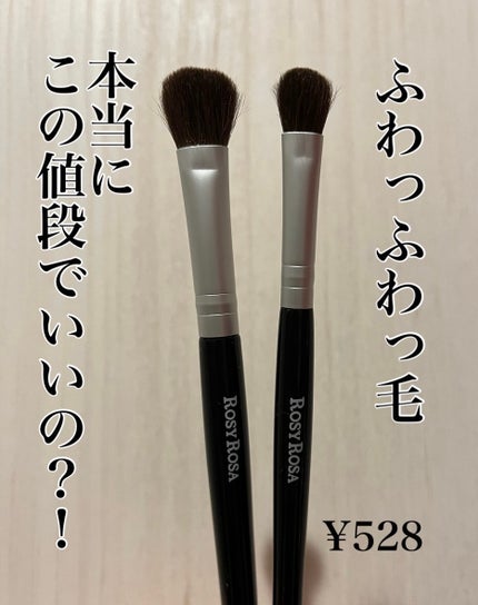 アイシャドウブラシセット/ロージーローザ/メイクブラシを使ったクチコミ(1枚目)