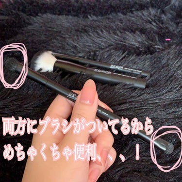 UR GLAM　SHADING BRUSH/U R GLAM/メイクブラシを使ったクチコミ（2枚目）