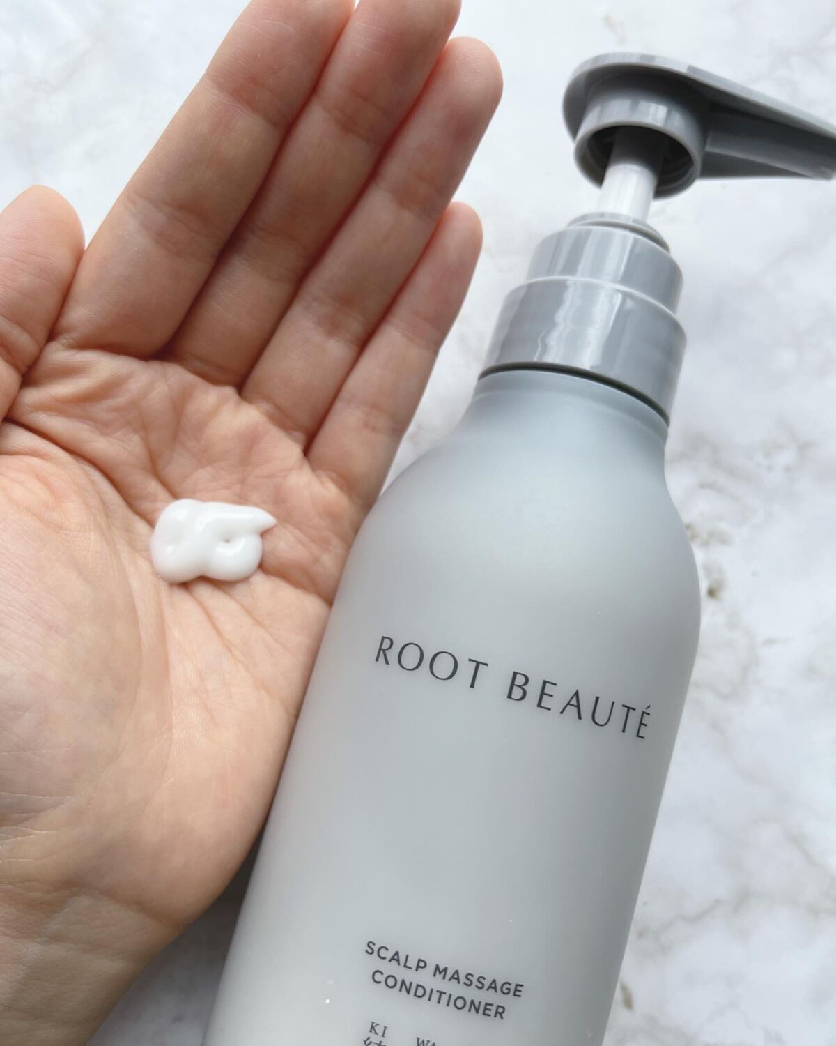 ROOT BEAUTÉ スカルプマッサージシャンプー/コンディショナー/綺和美/市販シャンプーを使ったクチコミ（3枚目）