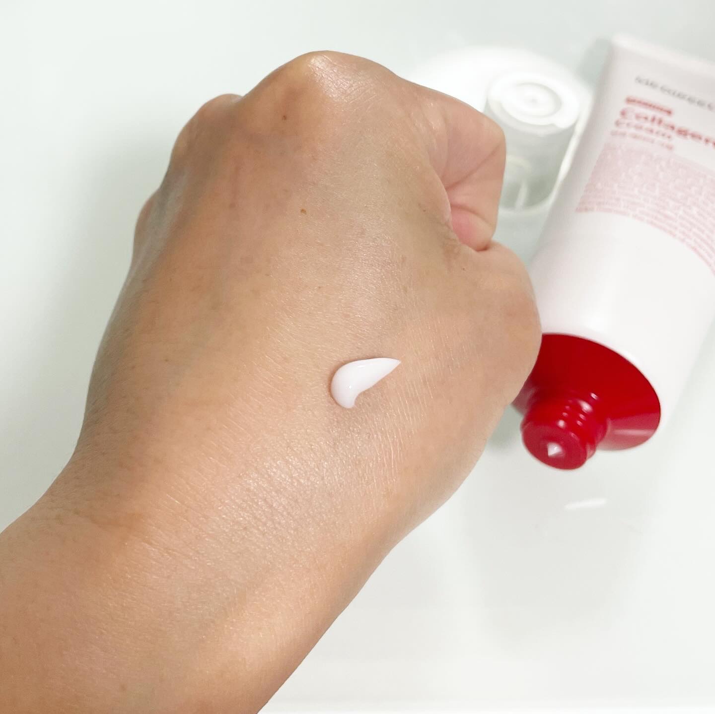 レッドラクトコラーゲンクリーム/MEDIPEEL/フェイスクリームを使ったクチコミ（3枚目）