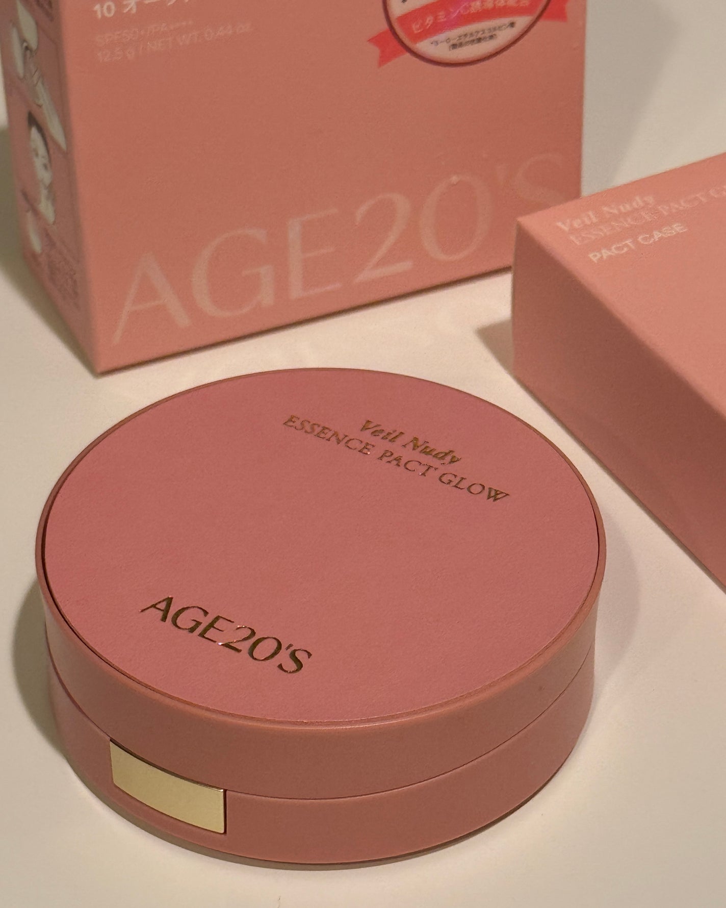 ヴェールヌーディ エッセンスパクトグロウ/AGE20’s/クリーム・エマルジョンファンデーションを使ったクチコミ(1枚目)