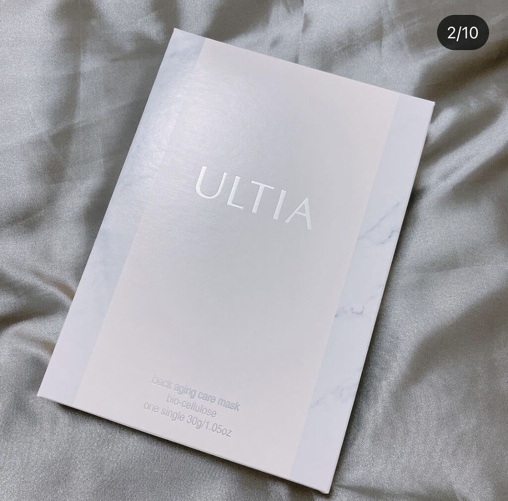 back aging care mask/ULTIA/シートマスク・パックを使ったクチコミ（1枚目）