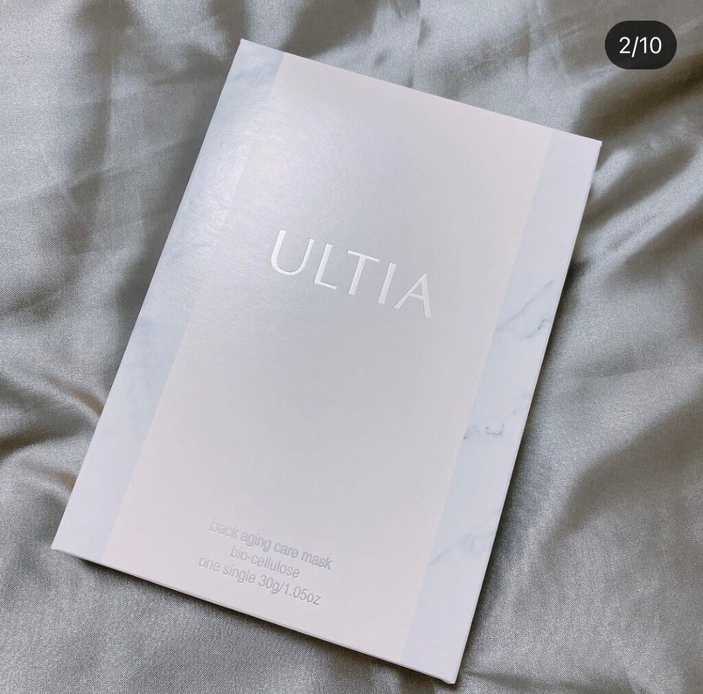back aging care mask/ULTIA/シートマスク・パックを使ったクチコミ(1枚目)