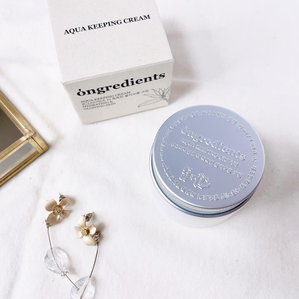 Aqua Keeping Cream/Ongredients/フェイスクリームを使ったクチコミ(1枚目)