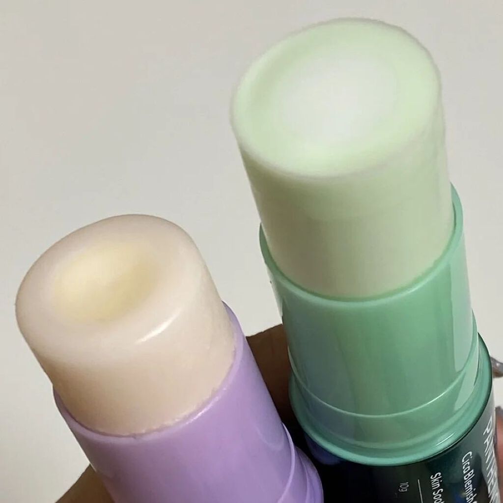 パンテノールシカブレミツシュクーリングカーミングスティック/BIOHEAL BOH/フェイスバームを使ったクチコミ(4枚目)