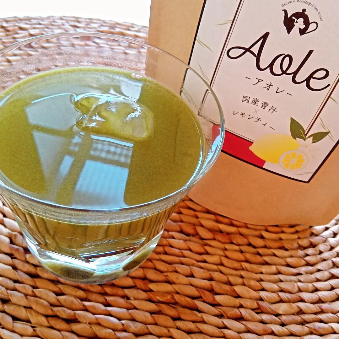 Aole 国産青汁レモンティー/Aole/青汁を使ったクチコミ（1枚目）
