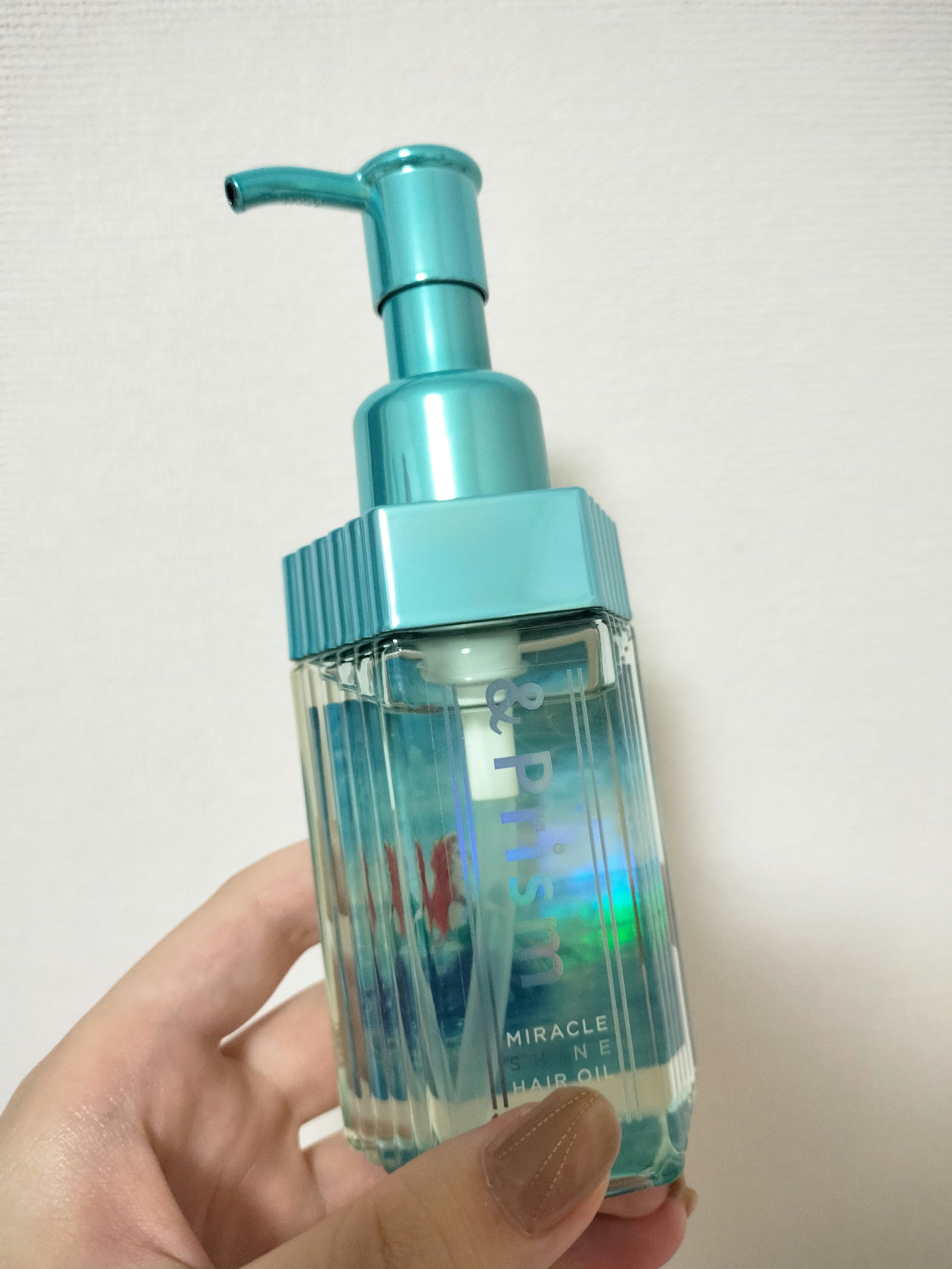 ミラクル シャイン ヘアオイル/&Prism/ヘアオイルを使ったクチコミ（1枚目）