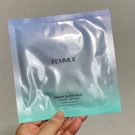 ドリームグロウマスク RR(透明感・キメ)/FEMMUE/シートマスク・パックを使ったクチコミ(4枚目)