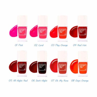 TONYMOLY LIPTONE GET IT TINTのクチコミ「✔︎勝手にキャッチコピー
「真っ赤な透明感。見事に落ちないリップの”ネイル”」

➸ Tony.....」（3枚目）