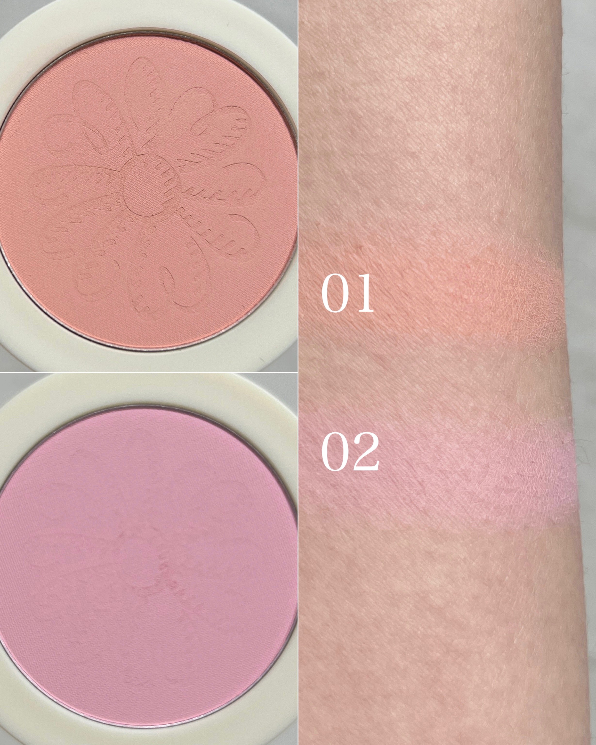 レイジー シフォン チーク #2 アゼリア/BROOKESIA/パウダーチークを使ったクチコミ（3枚目）