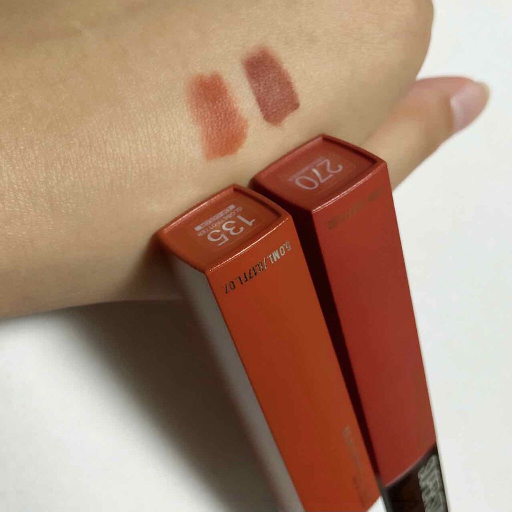 SPステイ マットインク/MAYBELLINE NEW YORK/口紅を使ったクチコミ(2枚目)