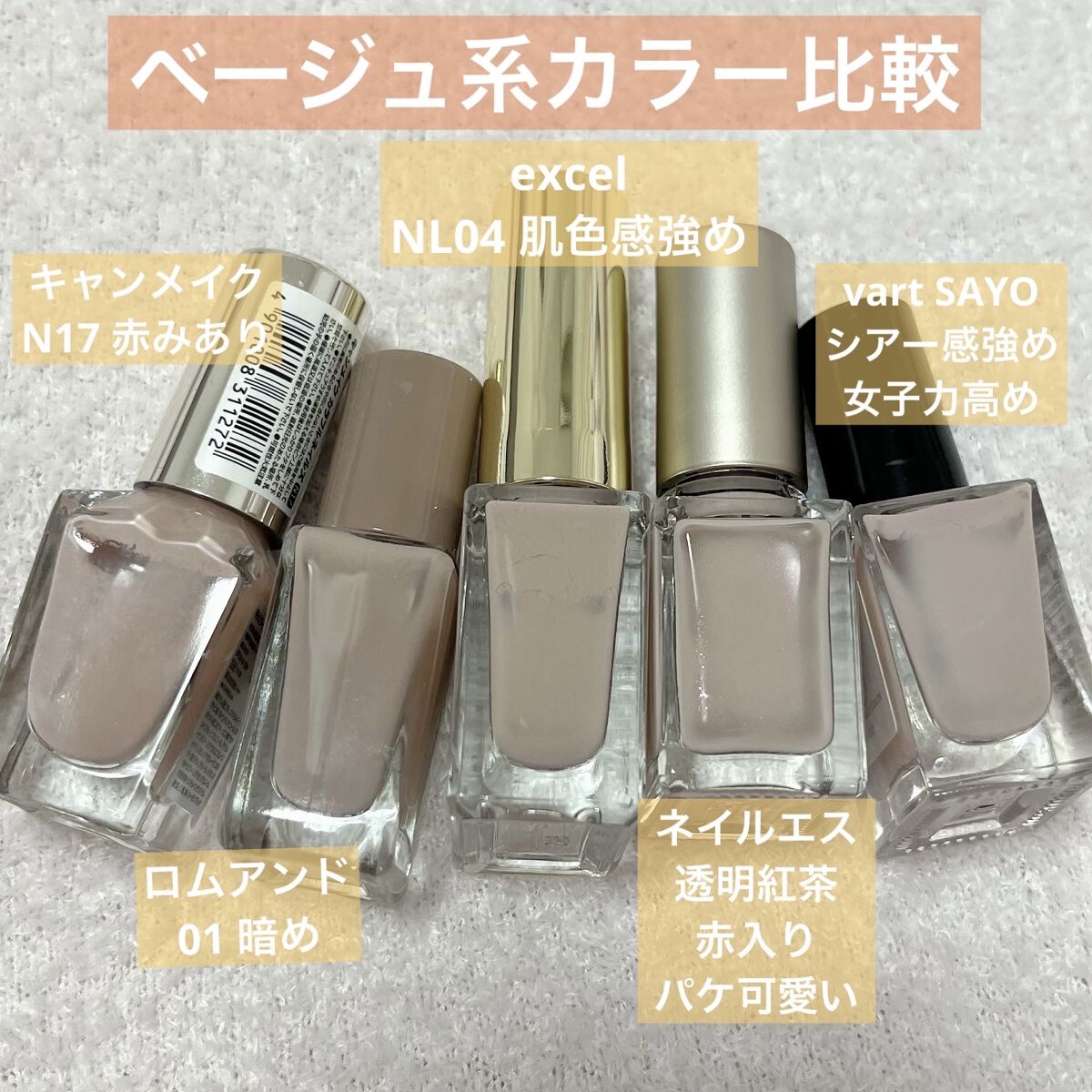 ヴェイル オリジナルネイルカラー/Vart/マニキュアを使ったクチコミ（1枚目）