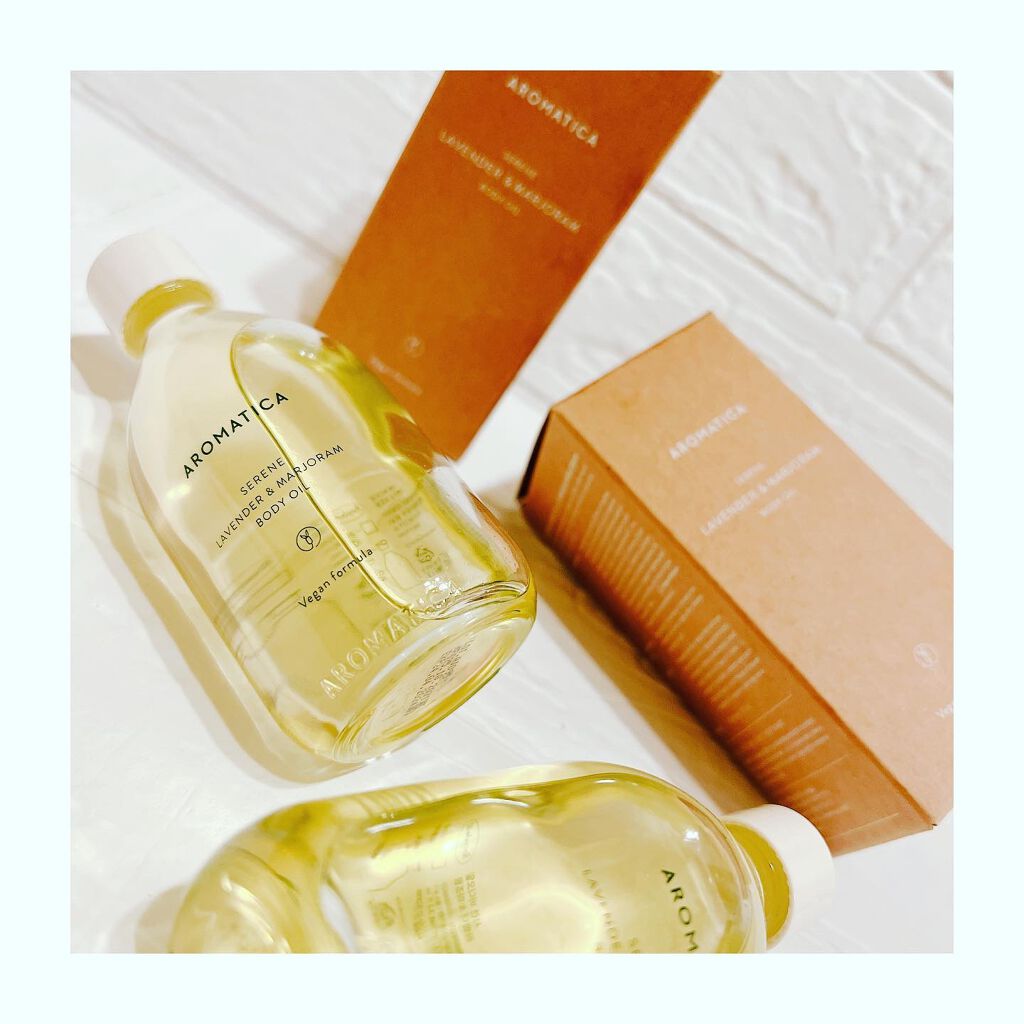 オーガニックボディーオイル ‐サレンボディオイル ラベンダー・マジョラム/AROMATICA/ボディオイルを使ったクチコミ(1枚目)