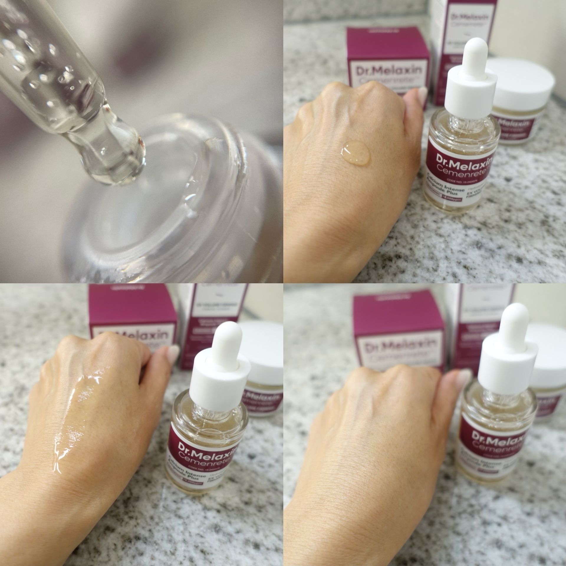 Cemenrete Calcium Intense Cream/Dr.Melaxin/フェイスクリームを使ったクチコミ（2枚目）