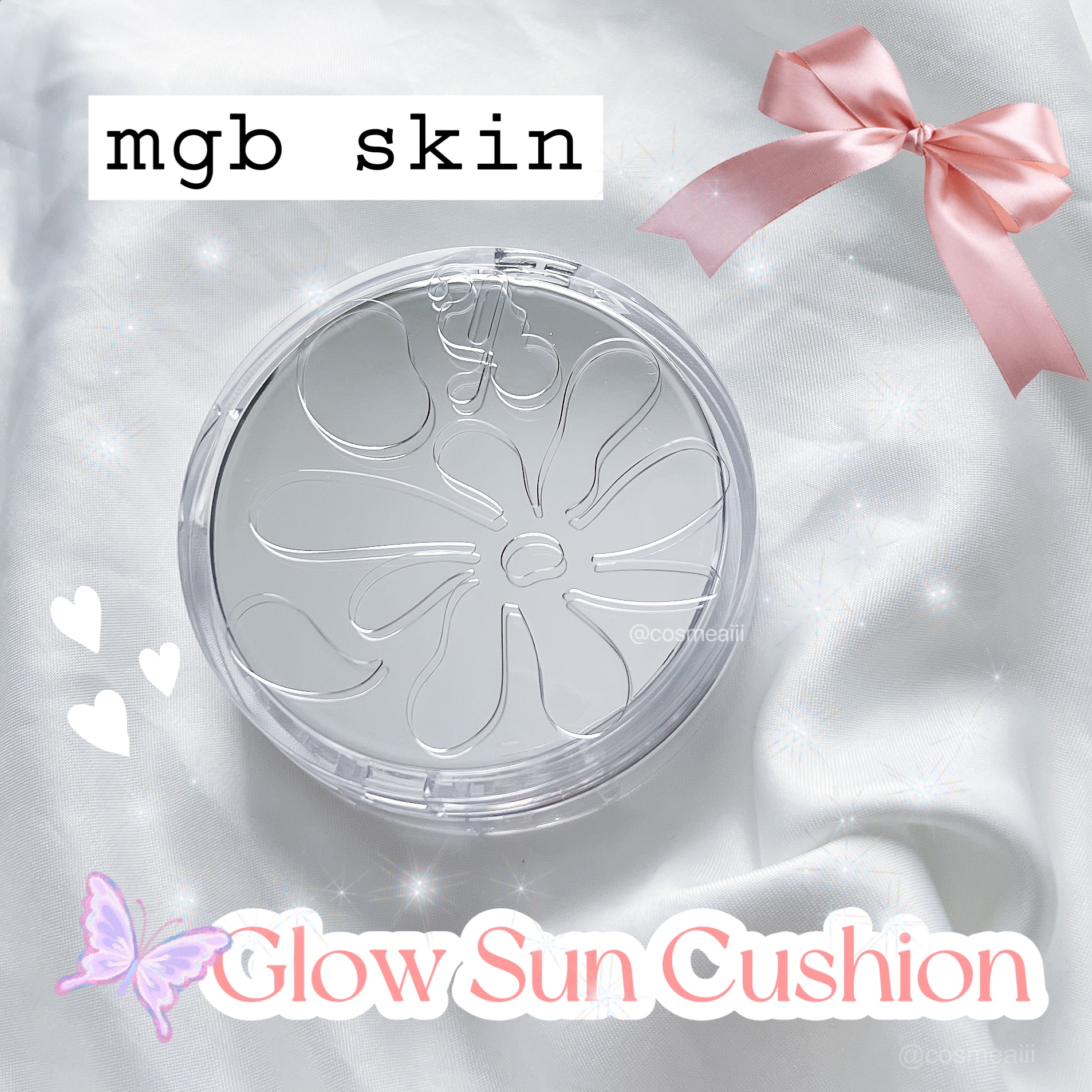 グロウ サン クッション/mgb skin/クッションファンデーションを使ったクチコミ（1枚目）