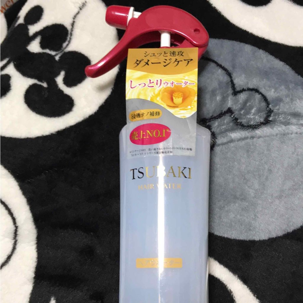 TSUBAKI ダメージケアウォーター(しっとり)/TSUBAKI/ヘアミストを使ったクチコミ（1枚目）