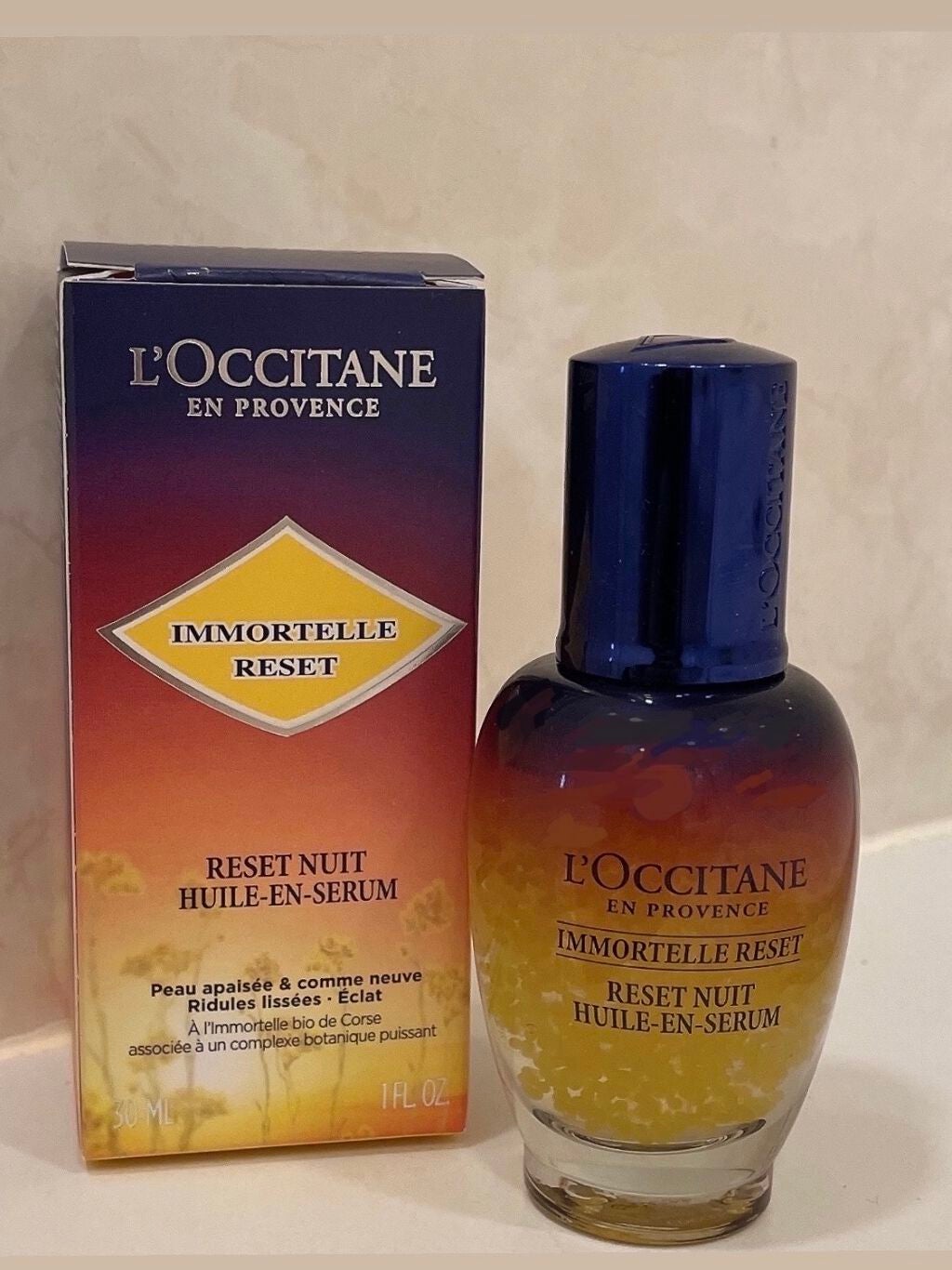 ã€ã¢ãŒãã« ãªãŒããŒãã€ããªã»ããã»ã©ã /L'OCCITANE/çŸå®¹æ¶²ã䜿ã£ãã¯ãã³ãïŒ1æç®ïŒ