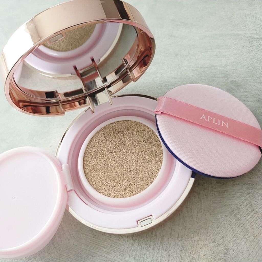 ピンクティーツリーカバークッション/APLIN/クッションファンデーションを使ったクチコミ（3枚目）