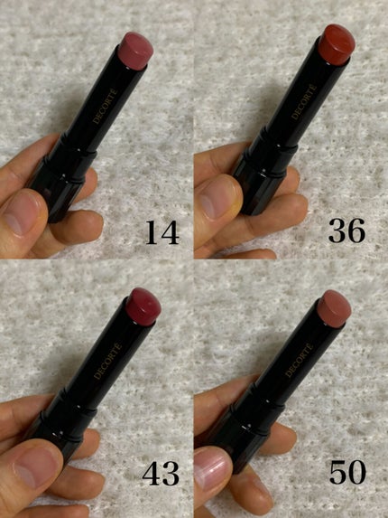 ルージュ デコルテ/DECORTÉ/口紅を使ったクチコミ(3枚目)