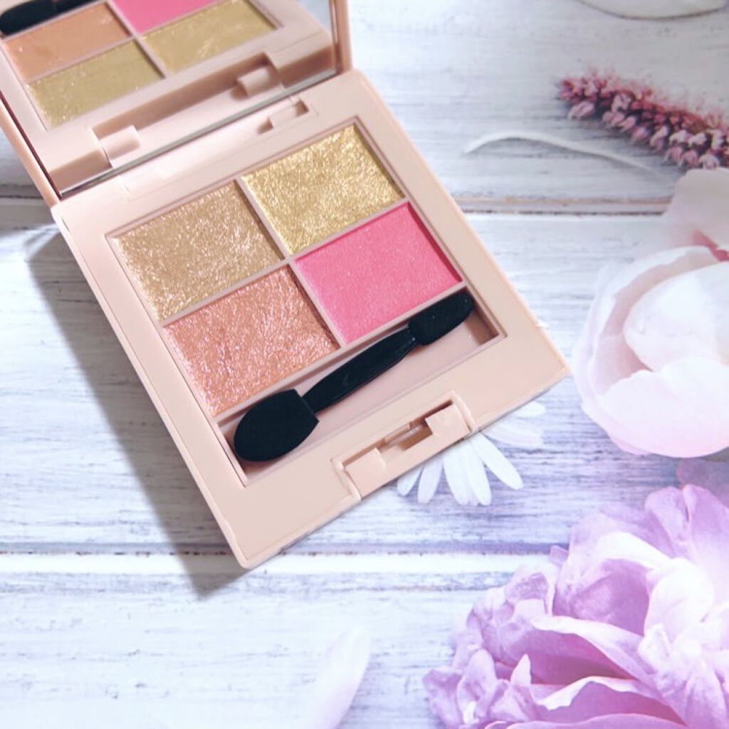 イロアソビ 4色アイパレット ＃01​ あなたは愛されている/iroasobi/アイシャドウパレットを使ったクチコミ（1枚目）