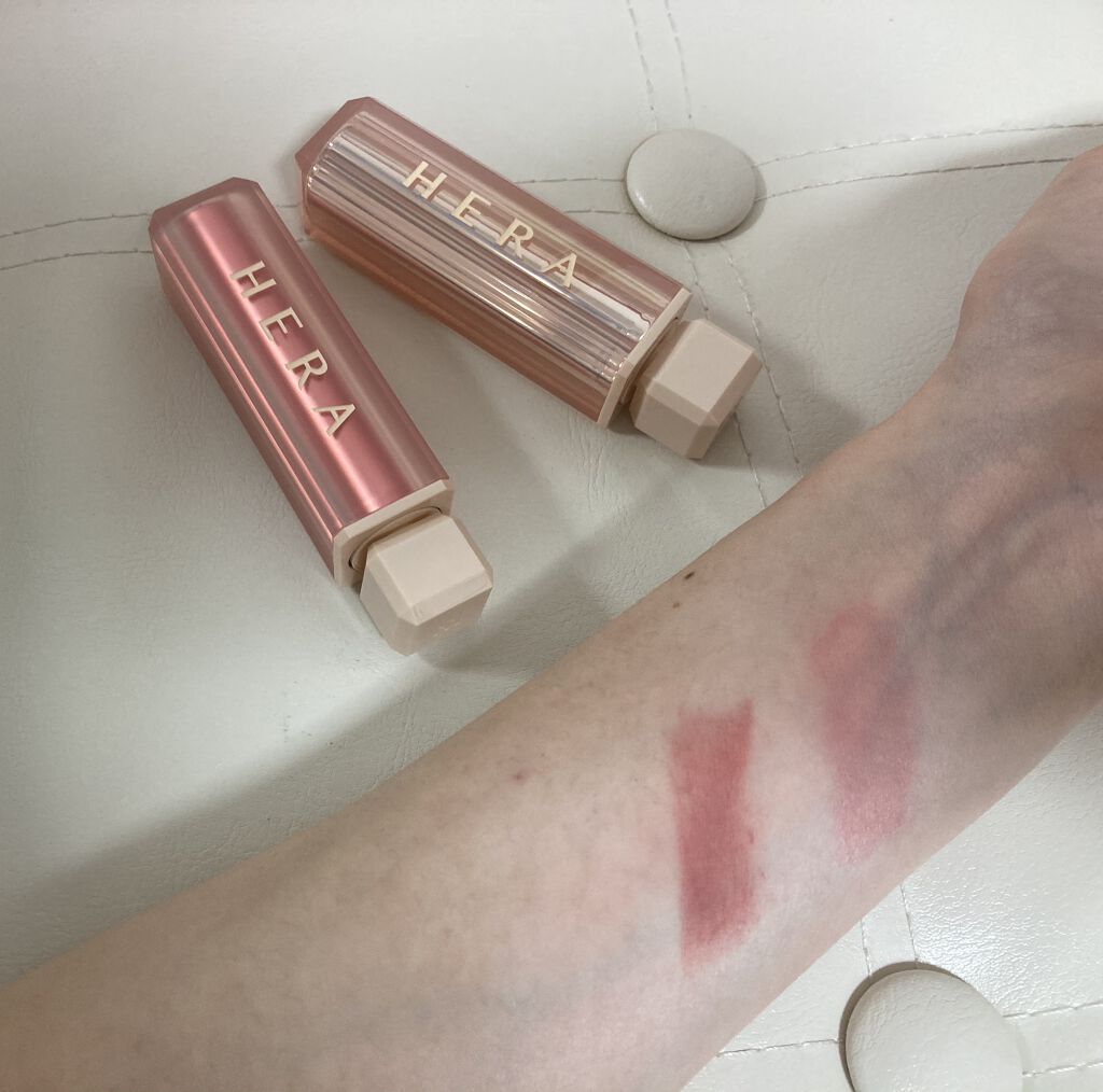センシュアルスパイシーヌードバーム/HERA/口紅を使ったクチコミ（2枚目）