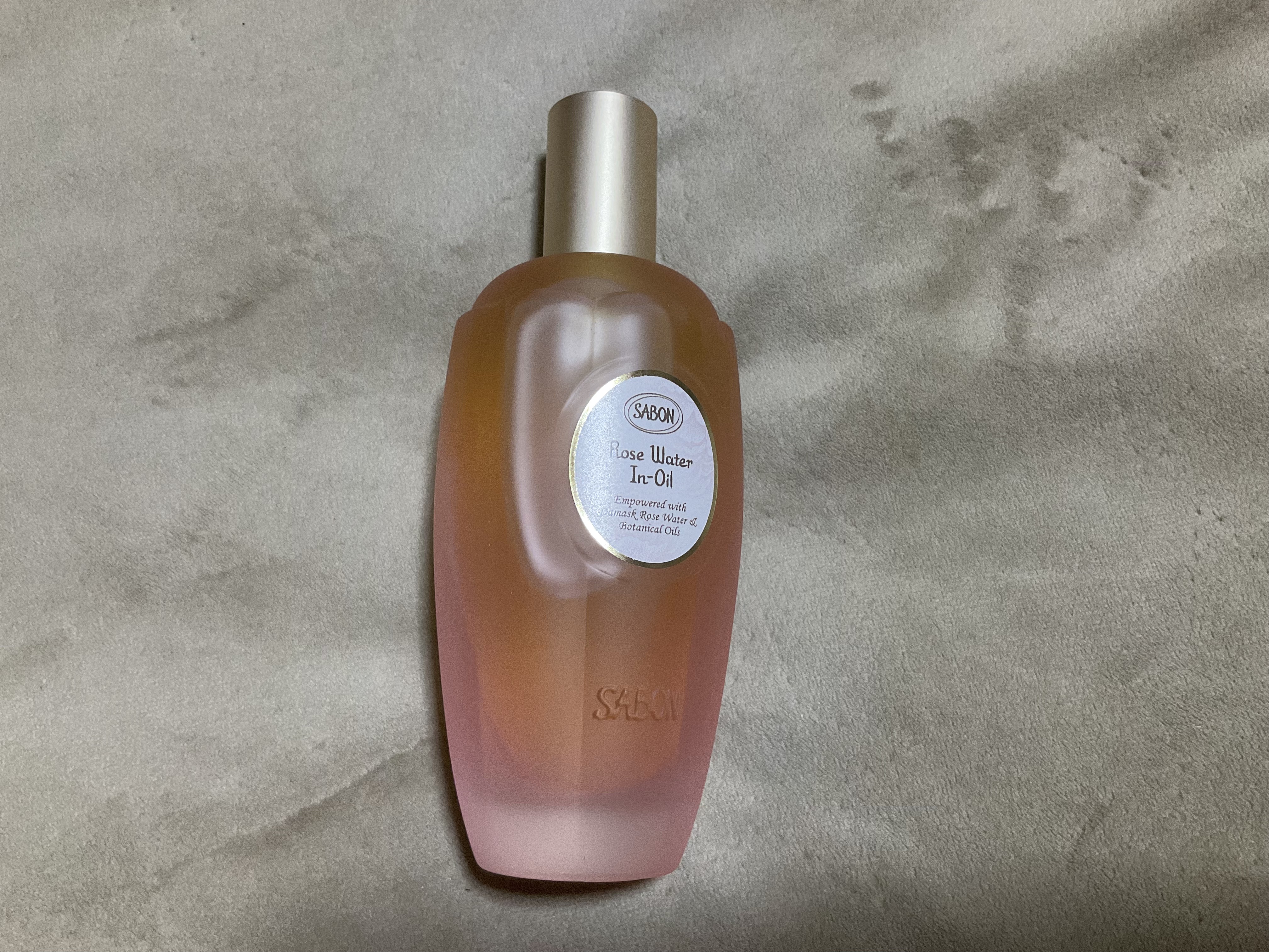 ローズウォーターインオイル/SABON/ミスト状化粧水を使ったクチコミ（1枚目）