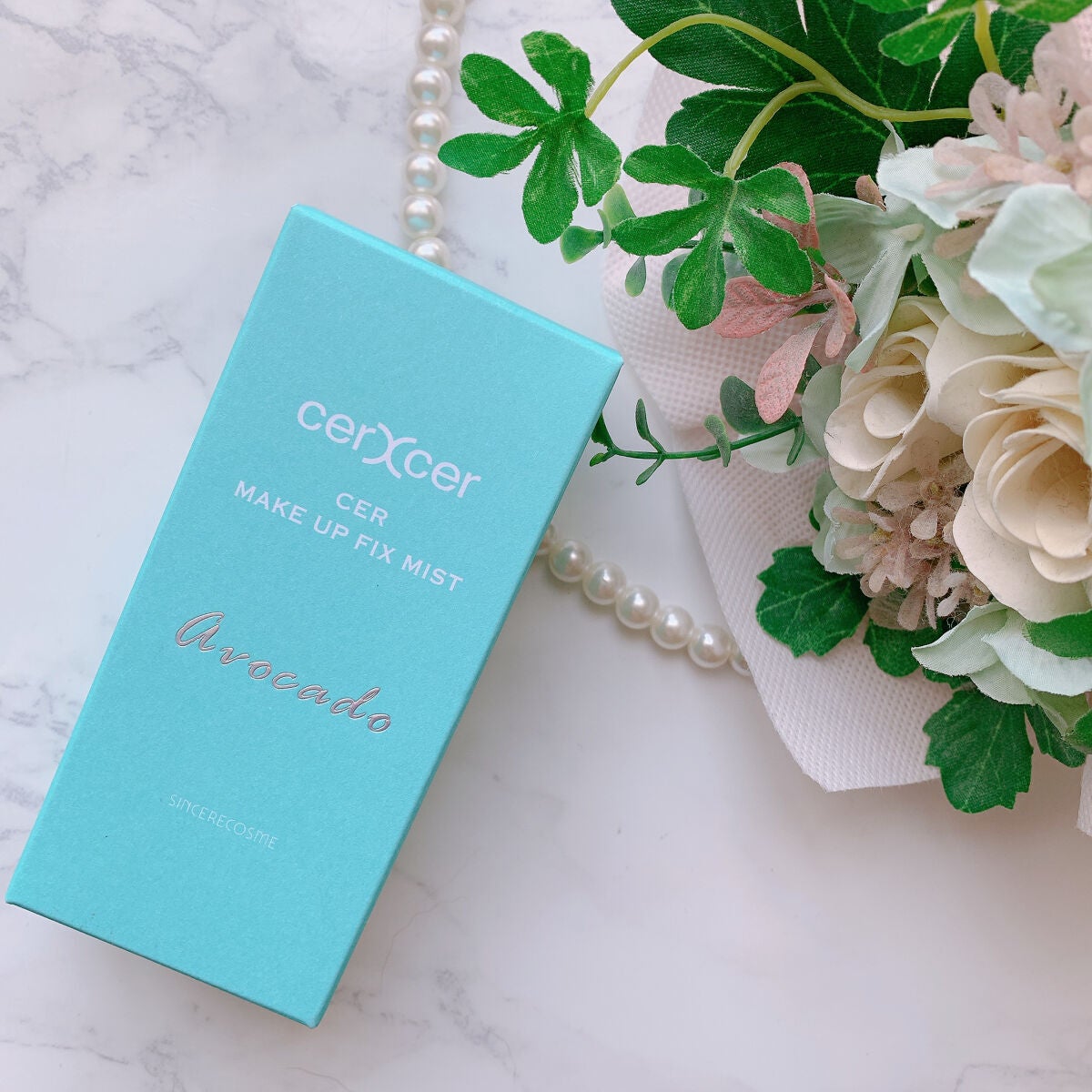 メイクアップフィックスミスト/cerXcer/フィックスミストを使ったクチコミ(1枚目)