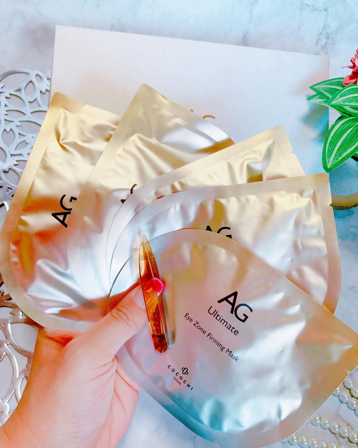 ココチ アイケアセット/cocochi cosme/スキンケアキットを使ったクチコミ(4枚目)