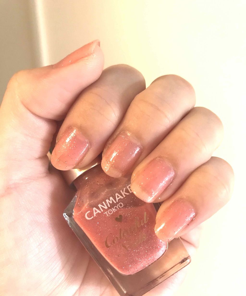 カラフルネイルズ/キャンメイク/マニキュアを使ったクチコミ（1枚目）